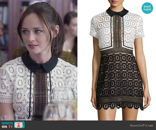 Self Portrait Felicia Dress worn by Rory Gilmore (Alexis Bledel) on Gilmore Girls