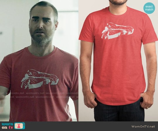 Piece of Meat Tee from Threadless worn by Phil Miller (Will Forte) on Last Man On Earth