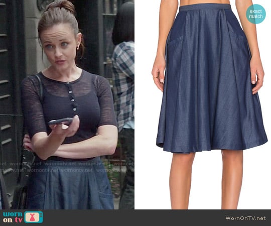Vivian Chan Mia Skirt worn by Rory Gilmore (Alexis Bledel) on Gilmore Girls