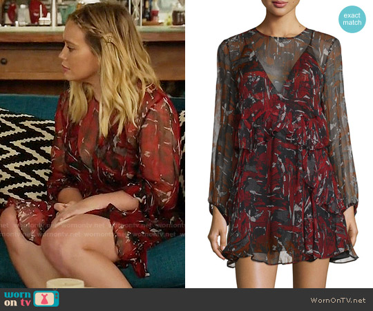 IRO Ressey Dress worn by Kelsey Peters (Hilary Duff) on Younger