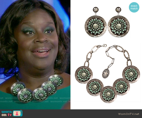 Miranda Konstantinidou Archaic Love Oracle Earrings worn by Barbara (Retta) on Girlfriends Guide to Divorce