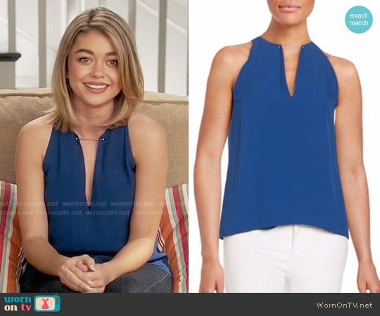A.L.C. Keaton Top worn by Haley Dunphy (Sarah Hyland) on Modern Family