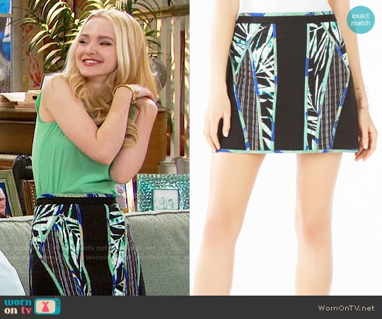 Bcbgmaxazria Andrick Skirt worn by Liv Rooney (Dove Cameron) on Liv and Maddie