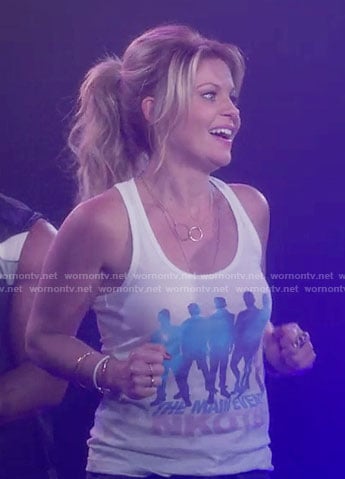DJ’s NKOTB Main Event tank top on Fuller House