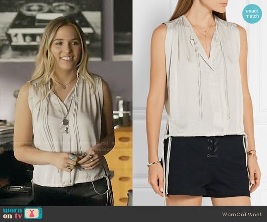 Etoile Isabel Marant Hervey Top worn by Maddie Jaymes (Lennon Stella) on Nashville