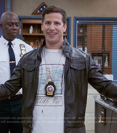 Jake’s Lilith Fair T-shirt on Brooklyn Nine-Nine