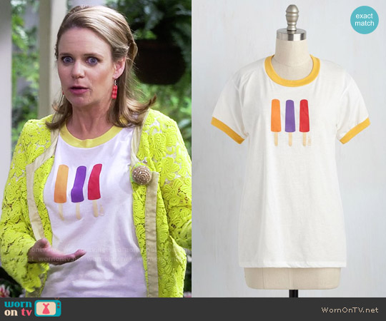 Pops to You Tee from Modcloth worn by Kimmy Gibbler (Andrea Barber) on Fuller House