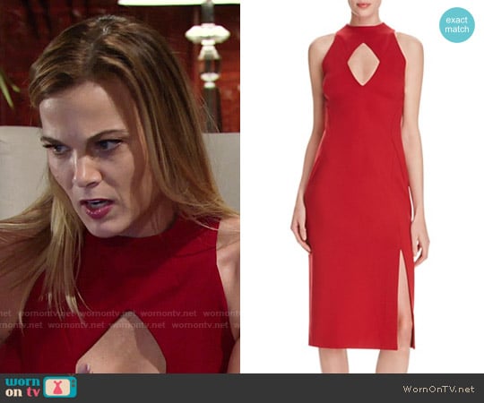 Nicholas Diamond Cutout Dress worn by Phyllis Newman (Gina Tognoni) on The Young and the Restless