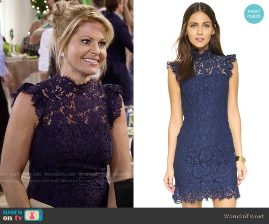ONE by aijek Into the Night Dress worn by DJ Tanner-Fuller (Candace Cameron Bure) on Fuller House