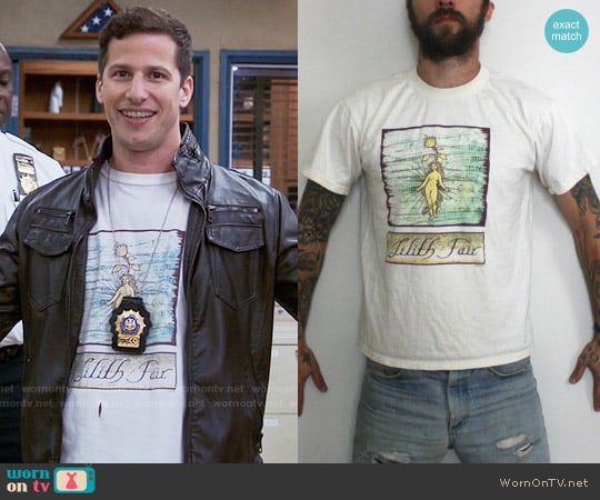 Vintage worn by Jake Peralta (Andy Samberg) on Brooklyn Nine-Nine
