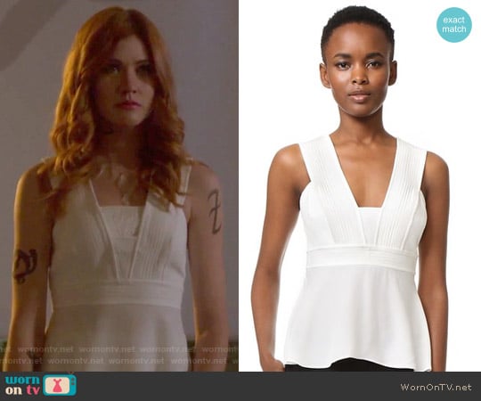 A.L.C. Leigh Top worn by Clary Fray (Katherine McNamara) on Shadowhunters