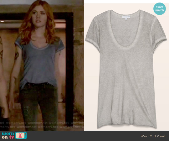 Community Bavius T-Shirt worn by Clary Fray (Katherine McNamara) on Shadowhunters