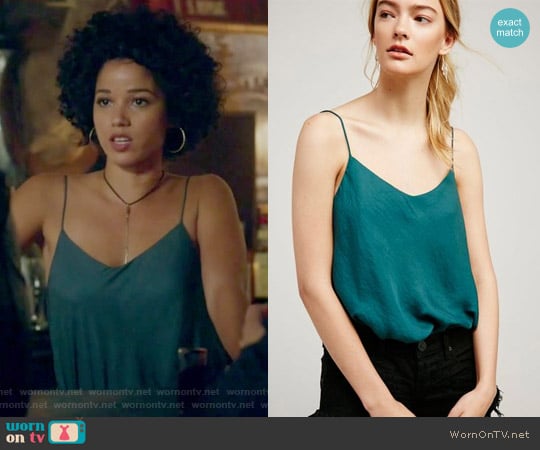 Free People Turning Heads Bodysuit worn by Maia Roberts (Alisha Wainwright ) on Shadowhunters