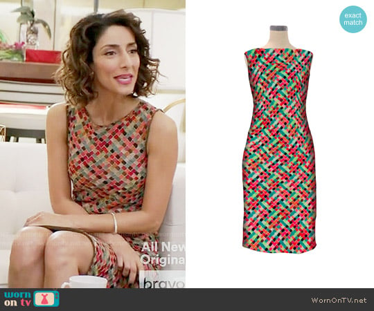 Miranda Konstantinidou Angry Swan In Love Collection Dress worn by Delia (Necar Zadegan) on Girlfriends Guide to Divorce