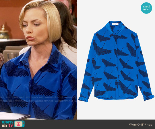 Sandro Lena Shirt worn by Jill Kendall (Jaime Pressly) on Mom