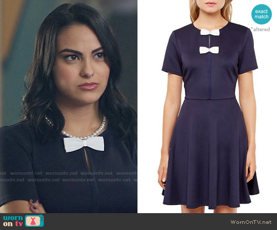 Ted Baker Otisia Dress worn by Veronica Lodge (Camila Mendes) on Riverdale