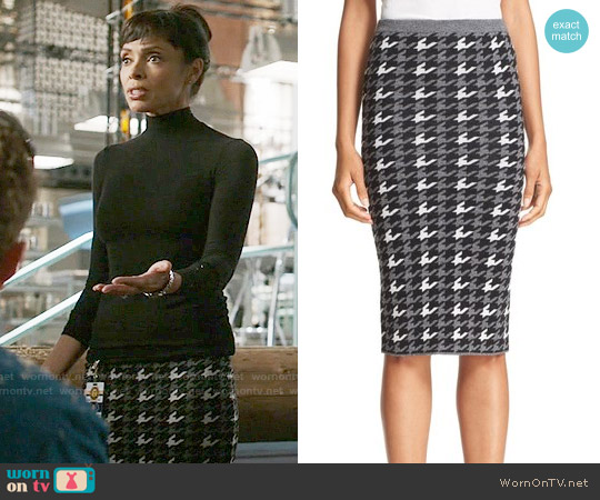 Delphie Skirt Alice + Olivia worn by Camille Saroyan (Tamara Taylor) on Bones