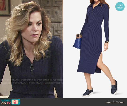 Bcbgmaxazria Sonja Sweater Dress worn by Phyllis Newman (Gina Tognoni) on The Young and the Restless