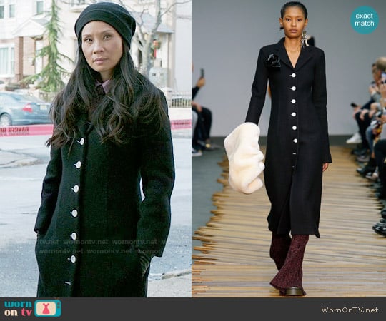 by Celine - Fall 2014 Collection worn by Joan Watson (Lucy Liu) on Elementary