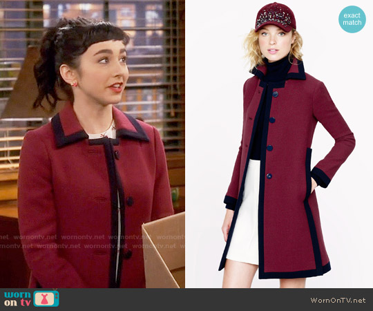 Equipment Lyle Dragonfly Top worn by Mandy Baxter (Molly Ephraim) on Last Man Standing