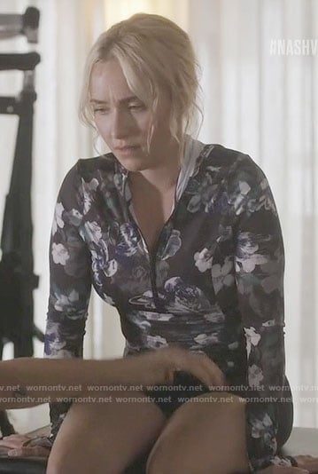 Juliette’s floral hooded top on Nashville