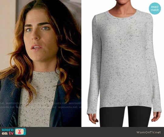 Rag & Bone Tamara Sweater in Grey worn by Laurel Castillo (Karla Souza) on How to Get Away with Murder