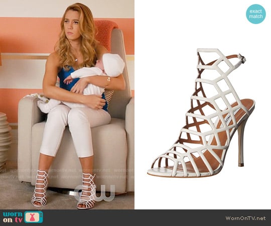 Steve Madden Slithur Sandals worn by Petra Solano (Yael Grobglas) on Jane the Virgin