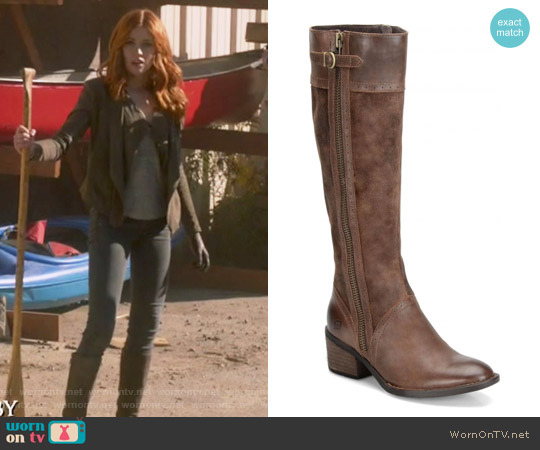Born Poly Riding Boot worn by Clary Fray (Katherine McNamara) on Shadowhunters
