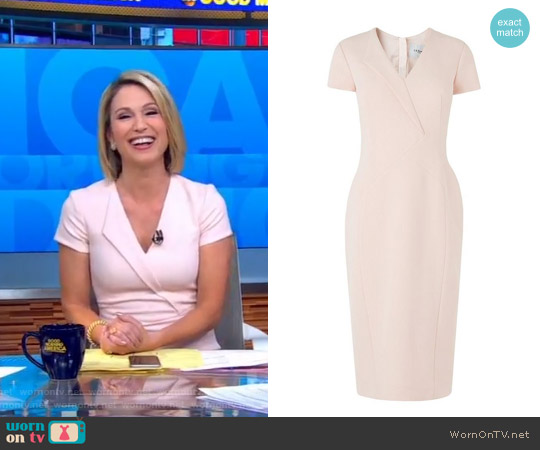 L.K. Bennett Eline Dress worn by Amy Robach on Good Morning America