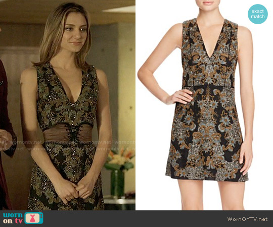 Alice + Olivia Pamela Dress worn by Megan Morrison (Christine Evangelista) on The Arrangement