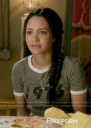 Ally’s 1973 tee on Switched at Birth