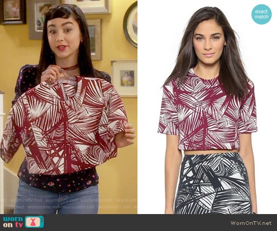Elizabeth and James Lowell Top worn by Mandy Baxter (Molly Ephraim) on Last Man Standing
