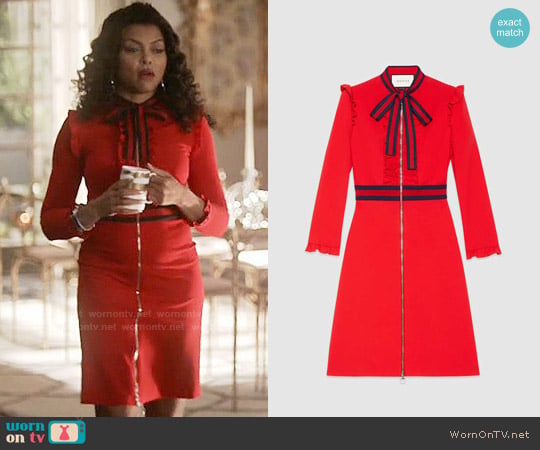 Gucci Viscose Jersey Dress worn by Cookie Lyon (Taraji P. Henson) on Empire