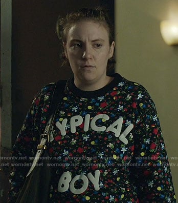 Hannah’s Typical Boy sweatshirt on Girls