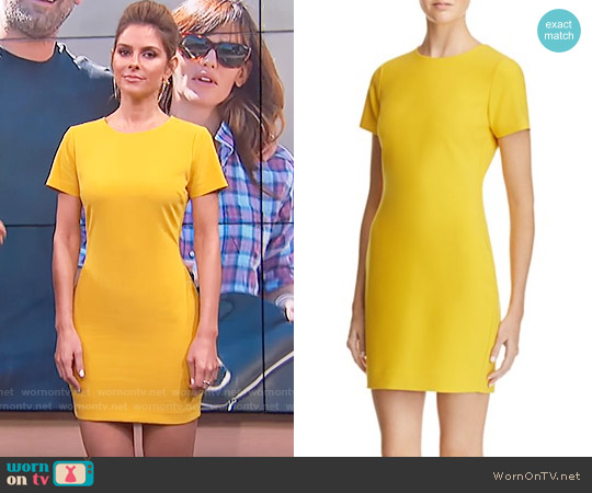 Likely Manhattan Dress in Canary worn by Maria Menounos on E! News