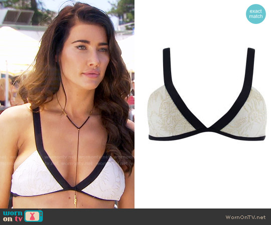 L*Space x Gorjana Farrah Top worn by Steffy Forrester (Jacqueline MacInnes Wood) on The Bold and the Beautiful