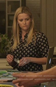 Madeline’s daisy print shirt on Big Little Lies
