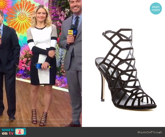 Steve Madden Slithur Sandals worn by Sara Haines on Good Morning America