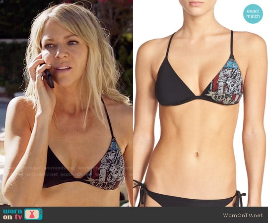 The Bikini Lab Born Free Triangle Bikini Top worn by Mackenzie Murphy (Kaitlin Olson) on The Mick