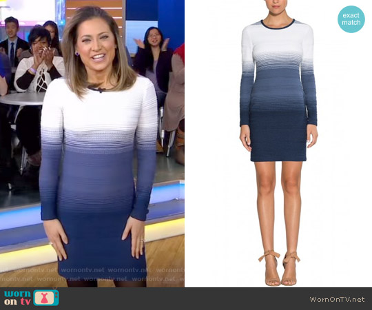 Shoshanna Brooklyn Dress worn by Ginger Zee on Good Morning America