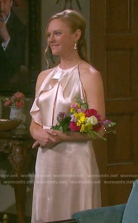 Abigail’s vow renewal dress on Days of our Lives