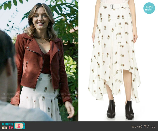 A.L.C. Claudio Skirt worn by Megan Morrison (Christine Evangelista) on The Arrangement