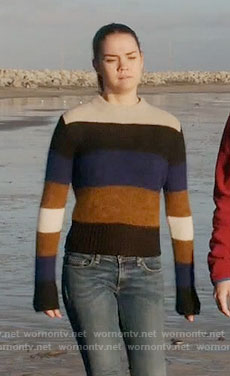Callie’s striped sweater on The Fosters
