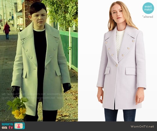 Club Monaco Sogand Coat worn by Mary Margaret (Ginnifer Goodwin) on Once Upon A Time