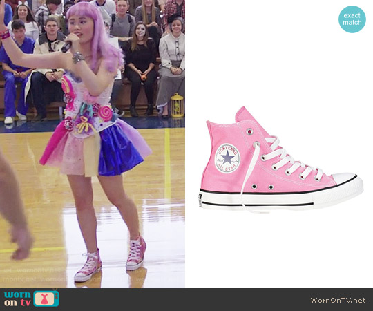 Converse Chuck Taylor High Top Sneakers worn by Courtney Crimsen (Michele Selene Ang) on 13 Reasons Why