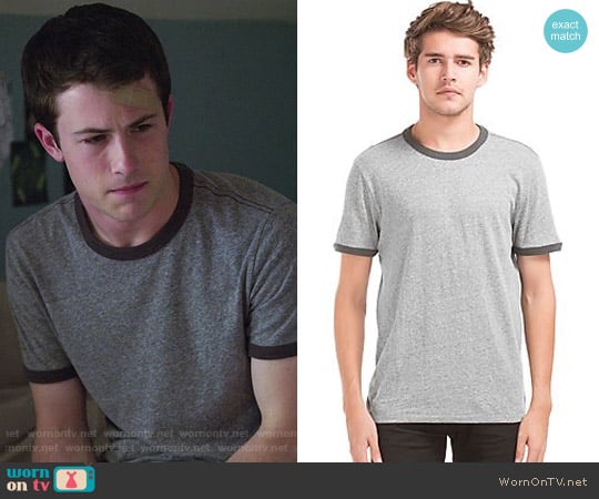 Gap Triblend Tee worn by Clay Jensen (Dylan Minnette) on 13 Reasons Why