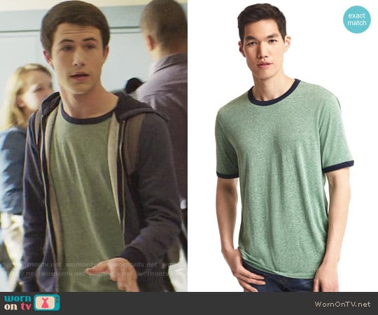 Gap Triblend Tee worn by Clay Jensen (Dylan Minnette) on 13 Reasons Why