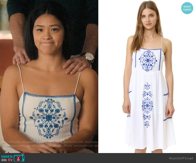Little White Lies Ophelia Dress worn by Jane Villanueva (Gina Rodriguez) on Jane the Virgin
