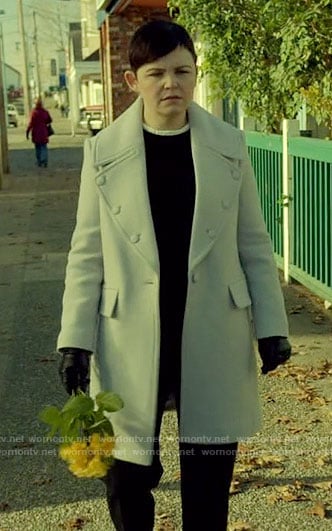 Mary’s coat with buttoned down lapel on Once Upon a Time