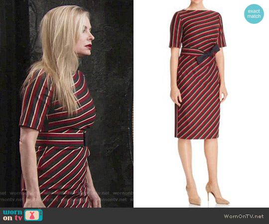 Weekend Max Mara Palato Dress worn by Ashley Abbott (Eileen Davidson) on The Young and the Restless
